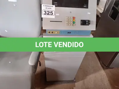 LOTE 325 - 01 TOTEM. (NO ESTADO) ATENÇÃO! FAZER A VISITAÇÃO ANTES DE ARREMATAR, NÃO SABEMOS SE FUNCIONA. LEILÃO NÃO TEM GARANTIA E NEM DEVOLUÇÃO, SUJEITO A POSSÍVEIS AVARIAS VISÍVEIS/OCULTAS E/OU AUSÊNCIA DE COMPONENTES.