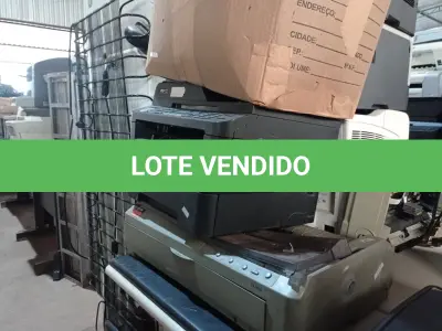 LOTE 302 - 06 IMPRESSORAS, VÁRIOS APARELHOS DE TELEFONE, 01 SUCATA DE FURADEIRA E 01 SUCATA DE SERRA TICO-TICO. (NO ESTADO) ATENÇÃO! FAZER A VISITAÇÃO ANTES DE ARREMATAR, NÃO SABEMOS SE FUNCIONA. LEILÃO NÃO TEM GARANTIA E NEM DEVOLUÇÃO, SUJEITO A POSSÍVEIS AVARIAS VISÍVEIS/OCULTAS E/OU AUSÊNCIA DE COMPONENTES.