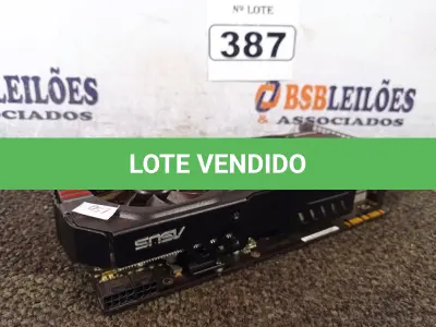 LOTE 387 - 02 PLACAS DE VÍDEO MARCAS E MODELOS DIVERSOS. (NO ESTADO) ATENÇÃO! FAZER A VISITAÇÃO ANTES DE ARREMATAR, NÃO SABEMOS SE FUNCIONA. LEILÃO NÃO TEM GARANTIA E NEM DEVOLUÇÃO, SUJEITO A POSSÍVEIS AVARIAS VISÍVEIS/OCULTAS E/OU AUSÊNCIA DE COMPONENTES.