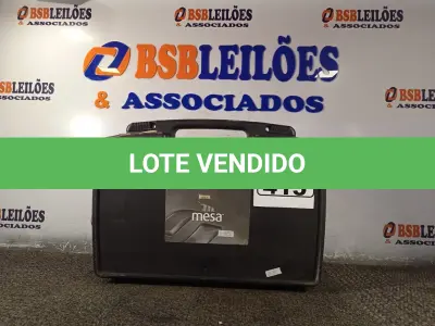 LOTE 413 - 01 GPS JUNIPER MESA COM MALETA. (NO ESTADO) ATENÇÃO! FAZER A VISITAÇÃO ANTES DE ARREMATAR, NÃO SABEMOS SE FUNCIONA. LEILÃO NÃO TEM GARANTIA E NEM DEVOLUÇÃO, SUJEITO A POSSÍVEIS AVARIAS VISÍVEIS/OCULTAS E/OU AUSÊNCIA DE COMPONENTES.