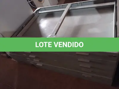 LOTE 455 - 01 MAPOTECA PARA PROJETOS. (NO ESTADO) ATENÇÃO! FAZER A VISITAÇÃO ANTES DE ARREMATAR, NÃO SABEMOS SE FUNCIONA. LEILÃO NÃO TEM GARANTIA E NEM DEVOLUÇÃO, SUJEITO A POSSÍVEIS AVARIAS VISÍVEIS/OCULTAS E/OU AUSÊNCIA DE COMPONENTES.
