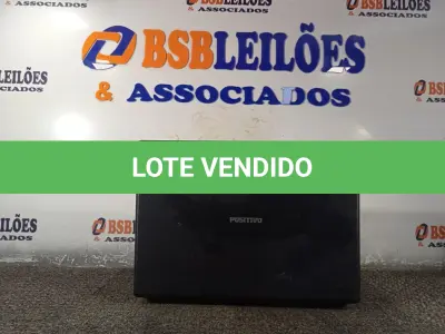 LOTE 389 - 01 NOTEBOOK MARCA POSITIVO. (NO ESTADO) ATENÇÃO! FAZER A VISITAÇÃO ANTES DE ARREMATAR, NÃO SABEMOS SE FUNCIONA. LEILÃO NÃO TEM GARANTIA E NEM DEVOLUÇÃO, SUJEITO A POSSÍVEIS AVARIAS VISÍVEIS/OCULTAS E/OU AUSÊNCIA DE COMPONENTES.