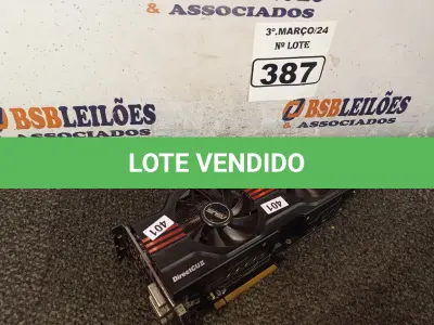 LOTE 387 - 02 PLACAS DE VÍDEO MARCAS E MODELOS DIVERSOS. (NO ESTADO) ATENÇÃO! FAZER A VISITAÇÃO ANTES DE ARREMATAR, NÃO SABEMOS SE FUNCIONA. LEILÃO NÃO TEM GARANTIA E NEM DEVOLUÇÃO, SUJEITO A POSSÍVEIS AVARIAS VISÍVEIS/OCULTAS E/OU AUSÊNCIA DE COMPONENTES.