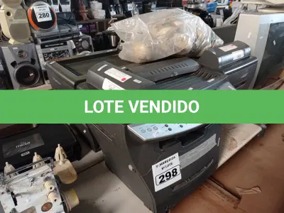 LOTE 298 - 03 IMPRESSORAS MARCAS E MODELOS DIVERSOS. (NO ESTADO) ATENÇÃO! FAZER A VISITAÇÃO ANTES DE ARREMATAR, NÃO SABEMOS SE FUNCIONA. LEILÃO NÃO TEM GARANTIA E NEM DEVOLUÇÃO, SUJEITO A POSSÍVEIS AVARIAS VISÍVEIS/OCULTAS E/OU AUSÊNCIA DE COMPONENTES.