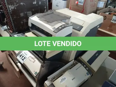 LOTE 412 - 01 IMPRESSORA E 05 SCANNERS MARCAS E MODELOS DIVERSOS. (NO ESTADO) ATENÇÃO! FAZER A VISITAÇÃO ANTES DE ARREMATAR, NÃO SABEMOS SE FUNCIONA. LEILÃO NÃO TEM GARANTIA E NEM DEVOLUÇÃO, SUJEITO A POSSÍVEIS AVARIAS VISÍVEIS/OCULTAS E/OU AUSÊNCIA DE COMPONENTES.