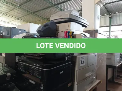 LOTE 406 - 10 IMPRESSORAS MARCAS E MODELOS DIVERSOS PARA RETIRADA DE PEÇAS. (NO ESTADO) ATENÇÃO! FAZER A VISITAÇÃO ANTES DE ARREMATAR, NÃO SABEMOS SE FUNCIONA. LEILÃO NÃO TEM GARANTIA E NEM DEVOLUÇÃO, SUJEITO A POSSÍVEIS AVARIAS VISÍVEIS/OCULTAS E/OU AUSÊNCIA DE COMPONENTES.