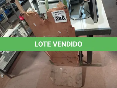 LOTE 288 - 01 CARRINHO PARA TRANSPORTE DE CARGAS. (NO ESTADO) ATENÇÃO! FAZER A VISITAÇÃO ANTES DE ARREMATAR, NÃO SABEMOS SE FUNCIONA. LEILÃO NÃO TEM GARANTIA E NEM DEVOLUÇÃO, SUJEITO A POSSÍVEIS AVARIAS VISÍVEIS/OCULTAS E/OU AUSÊNCIA DE COMPONENTES.