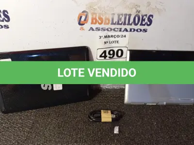 LOTE 490 - 02 TABLETS MARCAS E MODELOS DIVERSOS. (NO ESTADO) ATENÇÃO! FAZER A VISITAÇÃO ANTES DE ARREMATAR, NÃO SABEMOS SE FUNCIONA. LEILÃO NÃO TEM GARANTIA E NEM DEVOLUÇÃO, SUJEITO A POSSÍVEIS AVARIAS VISÍVEIS/OCULTAS E/OU AUSÊNCIA DE COMPONENTES.