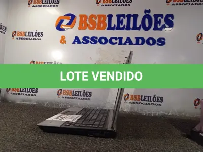 LOTE 327 - 01 NOTEBOOK MARCA HP. (NO ESTADO) ATENÇÃO! FAZER A VISITAÇÃO ANTES DE ARREMATAR, NÃO SABEMOS SE FUNCIONA. LEILÃO NÃO TEM GARANTIA E NEM DEVOLUÇÃO, SUJEITO A POSSÍVEIS AVARIAS VISÍVEIS/OCULTAS E/OU AUSÊNCIA DE COMPONENTES.