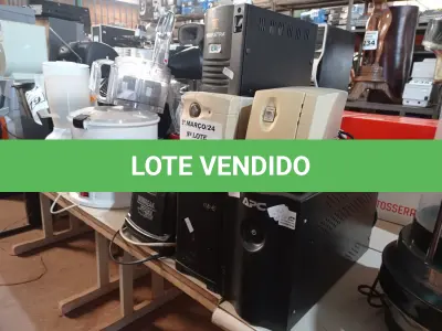 LOTE 277 - 02 NOBREAKS E 06 ESTABILIZADORES MARCAS E MODELOS DIVERSOS. (NO ESTADO) ATENÇÃO! FAZER A VISITAÇÃO ANTES DE ARREMATAR, NÃO SABEMOS SE FUNCIONA. LEILÃO NÃO TEM GARANTIA E NEM DEVOLUÇÃO, SUJEITO A POSSÍVEIS AVARIAS VISÍVEIS/OCULTAS E/OU AUSÊNCIA DE COMPONENTES.