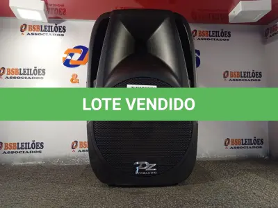 LOTE 450 - 01 CAIXA DE SOM PZ PROPASSIVE PRO ÁUDIO PX-12 (NOVA). (NO ESTADO) ATENÇÃO! FAZER A VISITAÇÃO ANTES DE ARREMATAR, NÃO SABEMOS SE FUNCIONA. LEILÃO NÃO TEM GARANTIA E NEM DEVOLUÇÃO, SUJEITO A POSSÍVEIS AVARIAS VISÍVEIS/OCULTAS E/OU AUSÊNCIA DE COMPONENTES.