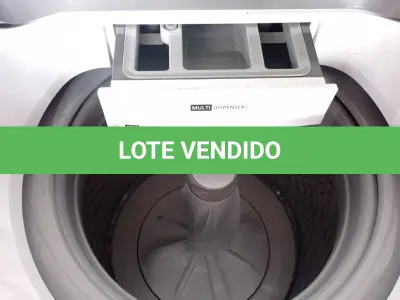 LOTE 064 - 01 MÁQUINA DE LAVAR ROUPAS BRASTEMP 12 KG 127V MODELO:BWR12ABBNA20. (WASHER MACHINE) (NO ESTADO) BH1568S