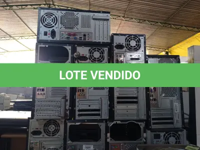 LOTE 172 - 09 CPU’S MARCAS E MODELOS DIVERSOS PARA RETIRADA DE PEÇAS. (NO ESTADO) ATENÇÃO! FAZER A VISITAÇÃO ANTES DE ARREMATAR, NÃO SABEMOS SE FUNCIONA. LEILÃO NÃO TEM GARANTIA E NEM DEVOLUÇÃO, SUJEITO A POSSÍVEIS AVARIAS VISÍVEIS/OCULTAS E/OU AUSÊNCIA DE COMPONENTES.