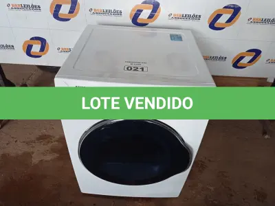 LOTE 021 - 01 SECADORA DE ROUPAS SAMSUNG 220V MODELO: DV12K6800EW. (CLOSTHES DRYER) (NO ESTADO) BF8538K