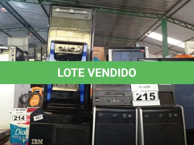 LOTE 215 - 01 SERVIDOR E 04 CPU’S MARCAS E MODELOS DIVERSOS PARA RETIRADA DE PEÇAS. (NO ESTADO) ATENÇÃO! FAZER A VISITAÇÃO ANTES DE ARREMATAR, NÃO SABEMOS SE FUNCIONA. LEILÃO NÃO TEM GARANTIA E NEM DEVOLUÇÃO, SUJEITO A POSSÍVEIS AVARIAS VISÍVEIS/OCULTAS E/OU AUSÊNCIA DE COMPONENTES.
