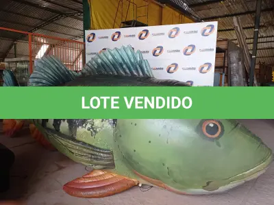 LOTE 065 - 01 BALÃO EM FORMATO DE PEIXE. (NO ESTADO) ATENÇÃO! FAZER A VISITAÇÃO ANTES DE ARREMATAR, NÃO SABEMOS SE FUNCIONA. LEILÃO NÃO TEM GARANTIA E NEM DEVOLUÇÃO, SUJEITO A POSSÍVEIS AVARIAS VISÍVEIS/OCULTAS E/OU AUSÊNCIA DE COMPONENTES.