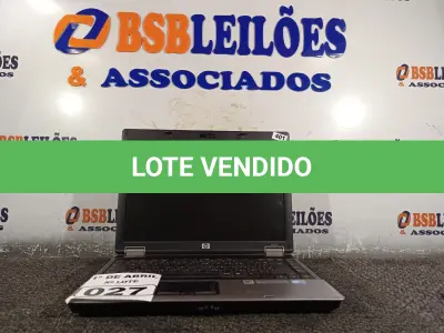 LOTE 027 - 01 NOTEBOOK MARCA HP. (NO ESTADO) ATENÇÃO! FAZER A VISITAÇÃO ANTES DE ARREMATAR, NÃO SABEMOS SE FUNCIONA. LEILÃO NÃO TEM GARANTIA E NEM DEVOLUÇÃO, SUJEITO A POSSÍVEIS AVARIAS VISÍVEIS/OCULTAS E/OU AUSÊNCIA DE COMPONENTES.