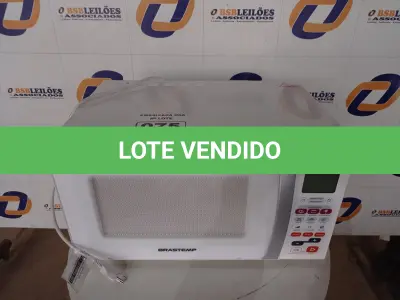 LOTE 075 - 01 MICRO-ONDAS BRASTEMP 30L 220V MODELO: BMF45ABBNA. (MICROWAVE) (NO ESTADO) AV9547L
