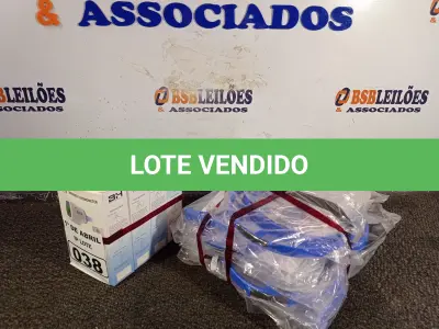 LOTE 038 - 10 MÁSCARAS DE PROTEÇÃO E 04 TERMÔMETROS DIGITAIS. (NO ESTADO) ATENÇÃO! FAZER A VISITAÇÃO ANTES DE ARREMATAR, NÃO SABEMOS SE FUNCIONA. LEILÃO NÃO TEM GARANTIA E NEM DEVOLUÇÃO, SUJEITO A POSSÍVEIS AVARIAS VISÍVEIS/OCULTAS E/OU AUSÊNCIA DE COMPONENTES.