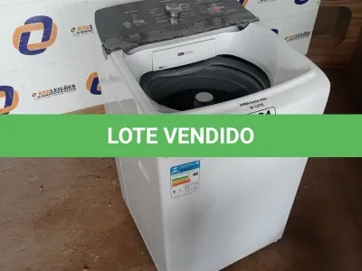 LOTE 061 - 01 MÁQUINA DE LAVAR ROUPAS BRASTEMP 15 KG 220V MODELO: BWR12ABBNA20. (NO ESTADO) (WASHER MACHINE) BH1557J