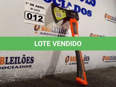 LOTE 012 - 01 MACHADINHA CAÇA E PESCA COM CABO EMBORRACHADO. (NO ESTADO) ATENÇÃO! FAZER A VISITAÇÃO ANTES DE ARREMATAR, NÃO SABEMOS SE FUNCIONA. LEILÃO NÃO TEM GARANTIA E NEM DEVOLUÇÃO, SUJEITO A POSSÍVEIS AVARIAS VISÍVEIS/OCULTAS E/OU AUSÊNCIA DE COMPONENTES.