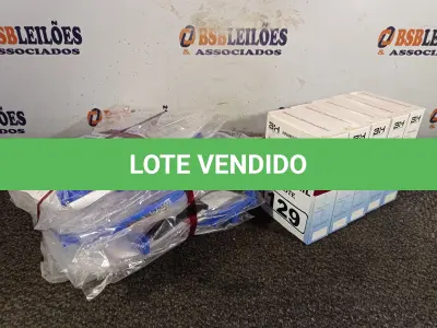 LOTE 129 - 10 MÁSCARAS DE PROTEÇÃO E 05 TERMÔMETROS DIGITAIS. (NO ESTADO) ATENÇÃO! FAZER A VISITAÇÃO ANTES DE ARREMATAR, NÃO SABEMOS SE FUNCIONA. LEILÃO NÃO TEM GARANTIA E NEM DEVOLUÇÃO, SUJEITO A POSSÍVEIS AVARIAS VISÍVEIS/OCULTAS E/OU AUSÊNCIA DE COMPONENTES.
