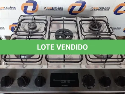 LOTE 056 - 01 FOGÃO BRASTEMP 05 BOCAS 220V. (STOV 5 FLAMES) (NO ESTADO) BH1529S