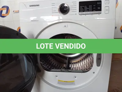 LOTE 021 - 01 SECADORA DE ROUPAS SAMSUNG 220V MODELO: DV12K6800EW. (CLOSTHES DRYER) (NO ESTADO) BF8538K
