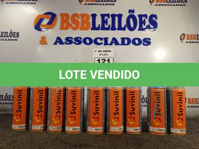 LOTE 121 - 08 TUBOS DE SPRAY SUVINIL CORES DIVERSAS. (NO ESTADO) ATENÇÃO! FAZER A VISITAÇÃO ANTES DE ARREMATAR, NÃO SABEMOS SE FUNCIONA. LEILÃO NÃO TEM GARANTIA E NEM DEVOLUÇÃO, SUJEITO A POSSÍVEIS AVARIAS VISÍVEIS/OCULTAS E/OU AUSÊNCIA DE COMPONENTES.
