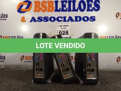 LOTE 028 - 03 MINIS CPU. (NO ESTADO) ATENÇÃO! FAZER A VISITAÇÃO ANTES DE ARREMATAR, NÃO SABEMOS SE FUNCIONA. LEILÃO NÃO TEM GARANTIA E NEM DEVOLUÇÃO, SUJEITO A POSSÍVEIS AVARIAS VISÍVEIS/OCULTAS E/OU AUSÊNCIA DE COMPONENTES.