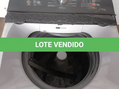 LOTE 061 - 01 MÁQUINA DE LAVAR ROUPAS BRASTEMP 15 KG 220V MODELO: BWR12ABBNA20. (NO ESTADO) (WASHER MACHINE) BH1557J