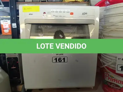 LOTE 161 - 01 LAVA LOUÇAS MARCA BRASTEMP. (NO ESTADO) ATENÇÃO! FAZER A VISITAÇÃO ANTES DE ARREMATAR, NÃO SABEMOS SE FUNCIONA. LEILÃO NÃO TEM GARANTIA E NEM DEVOLUÇÃO, SUJEITO A POSSÍVEIS AVARIAS VISÍVEIS/OCULTAS E/OU AUSÊNCIA DE COMPONENTES.