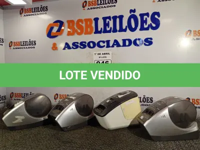LOTE 046 - 04 IMPRESSORAS DE CUPOM MARCAS BROTHER MODELOS DIVERSOS. (NO ESTADO) ATENÇÃO! FAZER A VISITAÇÃO ANTES DE ARREMATAR, NÃO SABEMOS SE FUNCIONA. LEILÃO NÃO TEM GARANTIA E NEM DEVOLUÇÃO, SUJEITO A POSSÍVEIS AVARIAS VISÍVEIS/OCULTAS E/OU AUSÊNCIA DE COMPONENTES.