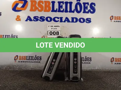 LOTE 008 - 02 MINIS CPU. (NO ESTADO) ATENÇÃO! FAZER A VISITAÇÃO ANTES DE ARREMATAR, NÃO SABEMOS SE FUNCIONA. LEILÃO NÃO TEM GARANTIA E NEM DEVOLUÇÃO, SUJEITO A POSSÍVEIS AVARIAS VISÍVEIS/OCULTAS E/OU AUSÊNCIA DE COMPONENTES.
