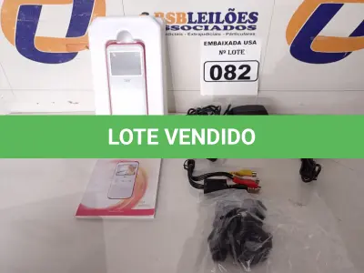 LOTE 082 - 01 PROJETOR FILMADORA 3M. (NO ESTADO) (CAMCORDER) AV9701X