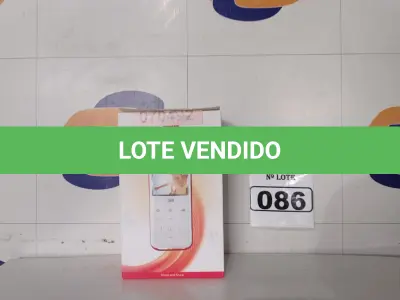 LOTE 086 - 01 PROJETOR FILMADORA 3M. (NO ESTADO) (CAMCORDER) AV9702C