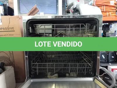 LOTE 151 - 01 LAVA LOUÇAS MARCA ELECTROLUX. (NO ESTADO) ATENÇÃO! FAZER A VISITAÇÃO ANTES DE ARREMATAR, NÃO SABEMOS SE FUNCIONA. LEILÃO NÃO TEM GARANTIA E NEM DEVOLUÇÃO, SUJEITO A POSSÍVEIS AVARIAS VISÍVEIS/OCULTAS E/OU AUSÊNCIA DE COMPONENTES.