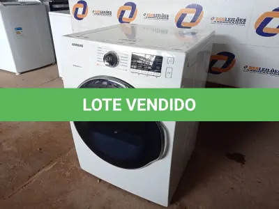 LOTE 054 - 01 SECADORA DE ROUPAS SAMSUNG 220V MODELO: DV12K6800EW. (CLOSTHES DRYER) (NO ESTADO) BH1518U