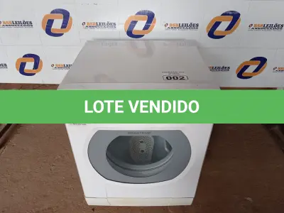 LOTE 002 - 01 SECADORA DE ROUPAS BRASTEMP 220V MODELO:BSR10ABNA. (CLOSTHES DRYER) (NO ESTADO) AV9530J