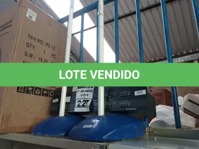 LOTE 227 - 01 COMUTADOR, 01 DISTRIBUIDOR DE ÁUDIO E VÍDEO E 02 APOIOS PARA BRAÇO. (NO ESTADO) ATENÇÃO! FAZER A VISITAÇÃO ANTES DE ARREMATAR, NÃO SABEMOS SE FUNCIONA. LEILÃO NÃO TEM GARANTIA E NEM DEVOLUÇÃO, SUJEITO A POSSÍVEIS AVARIAS VISÍVEIS/OCULTAS E/OU AUSÊNCIA DE COMPONENTES.