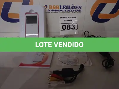 LOTE 083 - 01 PROJETOR FILMADORA 3M. (NO ESTADO) (CAMCORDER) AV9701Y