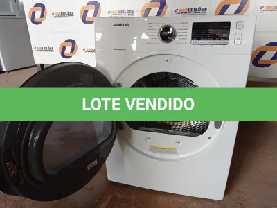 LOTE 024 - 01 SECADORA DE ROUPAS SAMSUNG 220V MODELO: DV12K6800EW. (CLOSTHES DRYER) (NO ESTADO) BF8539B