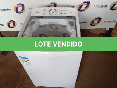 LOTE 048 - 01 MÁQUINA DE LAVAR ROUPAS 15KG CONSUL 220V MODELO: CWH15ABNA00. (WASHER MACHINE) (NO ESTADO) BH1475S