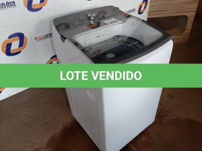 LOTE 022 - 01 MÁQUINA DE LAVAR ROUPAS 12 KG BRASTEMP 220V MODELO: DWR12ABBNA20. (WASHER MACHINE) (NO ESTADO) BF8538P