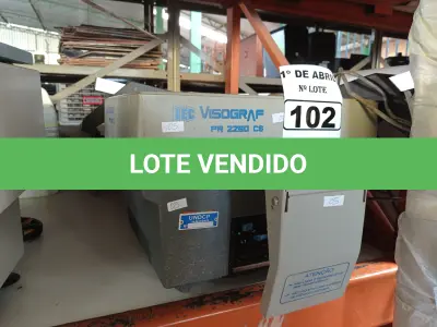 LOTE 102 - 02 PROJETORES DE SLIDES. (NO ESTADO) ATENÇÃO! FAZER A VISITAÇÃO ANTES DE ARREMATAR, NÃO SABEMOS SE FUNCIONA. LEILÃO NÃO TEM GARANTIA E NEM DEVOLUÇÃO, SUJEITO A POSSÍVEIS AVARIAS VISÍVEIS/OCULTAS E/OU AUSÊNCIA DE COMPONENTES.