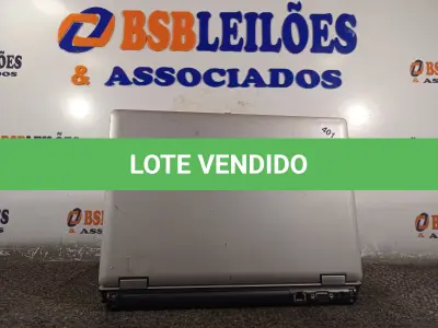 LOTE 009 - 01 NOTEBOOK MARCA HP. (NO ESTADO) ATENÇÃO! FAZER A VISITAÇÃO ANTES DE ARREMATAR, NÃO SABEMOS SE FUNCIONA. LEILÃO NÃO TEM GARANTIA E NEM DEVOLUÇÃO, SUJEITO A POSSÍVEIS AVARIAS VISÍVEIS/OCULTAS E/OU AUSÊNCIA DE COMPONENTES.