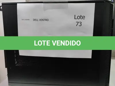 LOTE 073 - 01 DELL VOSTRO, 02 MONITORES LENOVO 19 E 01 MONITOR DELL 19.