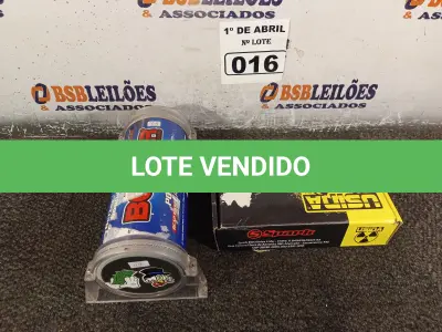 LOTE 016 - 01 FONTE USINA 60AMP E 01 CAPACITOR BOOSTER 3.5 FARAD. (NO ESTADO) ATENÇÃO! FAZER A VISITAÇÃO ANTES DE ARREMATAR, NÃO SABEMOS SE FUNCIONA. LEILÃO NÃO TEM GARANTIA E NEM DEVOLUÇÃO, SUJEITO A POSSÍVEIS AVARIAS VISÍVEIS/OCULTAS E/OU AUSÊNCIA DE COMPONENTES.