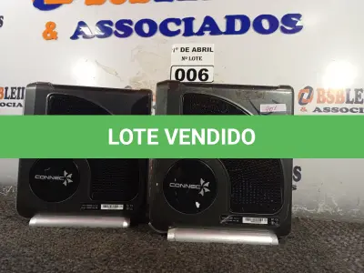 LOTE 006 - 02 MINIS CPU. (NO ESTADO) ATENÇÃO! FAZER A VISITAÇÃO ANTES DE ARREMATAR, NÃO SABEMOS SE FUNCIONA. LEILÃO NÃO TEM GARANTIA E NEM DEVOLUÇÃO, SUJEITO A POSSÍVEIS AVARIAS VISÍVEIS/OCULTAS E/OU AUSÊNCIA DE COMPONENTES.