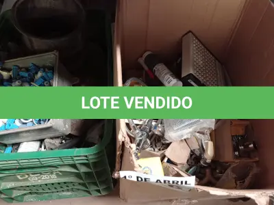 LOTE 116 - 01 LOTE COM MATERIAIS DIVERSOS. (NO ESTADO) ATENÇÃO! FAZER A VISITAÇÃO ANTES DE ARREMATAR, NÃO SABEMOS SE FUNCIONA. LEILÃO NÃO TEM GARANTIA E NEM DEVOLUÇÃO, SUJEITO A POSSÍVEIS AVARIAS VISÍVEIS/OCULTAS E/OU AUSÊNCIA DE COMPONENTES.